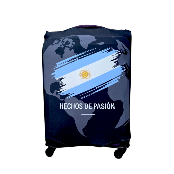 FUNDA PARA VALIJA MEDIANA - BANDERA ARGENTINA
